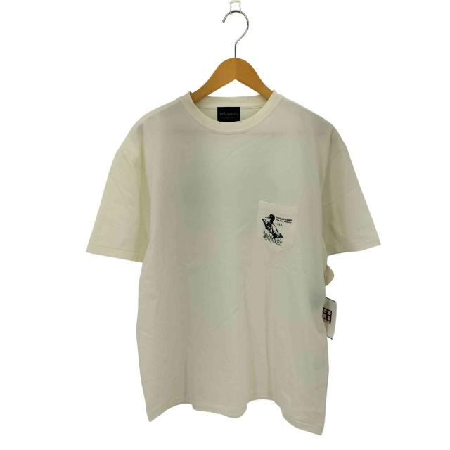 BY GLADHAND(バイグラッドハンド) RED GENT S/S T-SHIRTS レッドジェント 両面ロゴプリント クルーネック半袖Tシャツ カットソー メンズ  XL【中古】【ブランド古着バズストア】