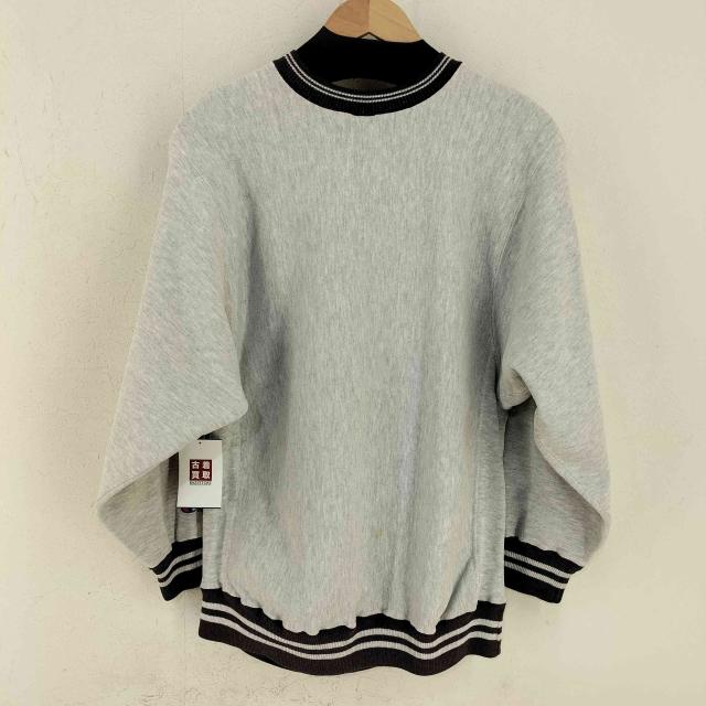Champion(チャンピオン) USA製 刺繍タグ REVERSE WEAVE リブライン 目あり クルーネックスウェット メンズ import：XL 【中古】【ブランド古着バズストア】