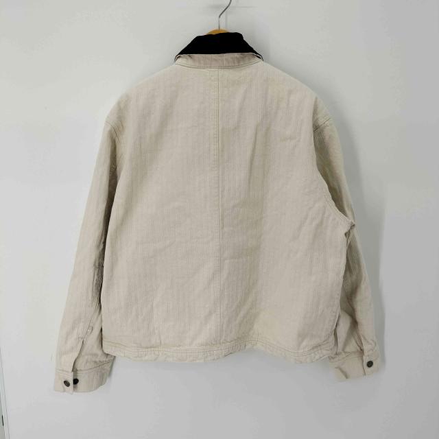ZARA(ザラ) CONTRAST STRIPED TEXTURED JACKET メンズ JPN：XL 【中古