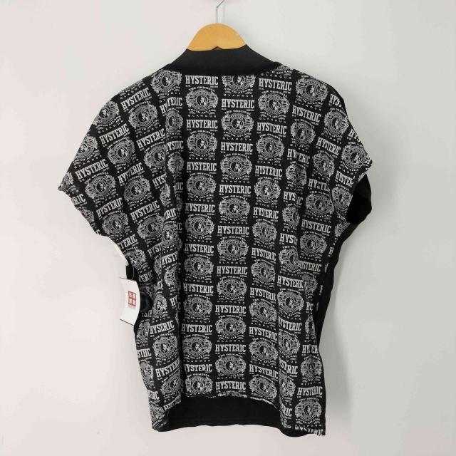HYSTERIC GLAMOUR(ヒステリックグラマー) バック総柄 ノースリーブ カットソー Tシャツ レディース FREE 【中古】【ブランド古着バズストア】_1