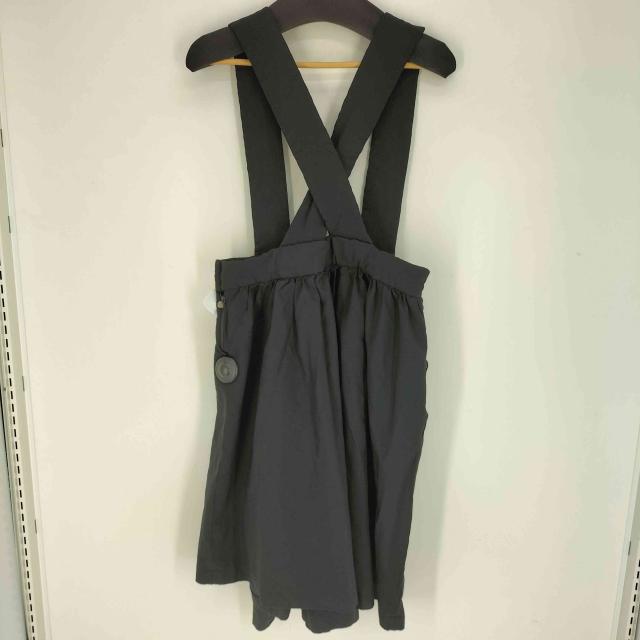 BLACK COMME des GARCONS(ブラックコムデギャルソン) AD2014 14AW ポリ縮絨 キュロット ジャンプスカート レディース JPN：XS 【中古】【ブランド古着バズストア】_1