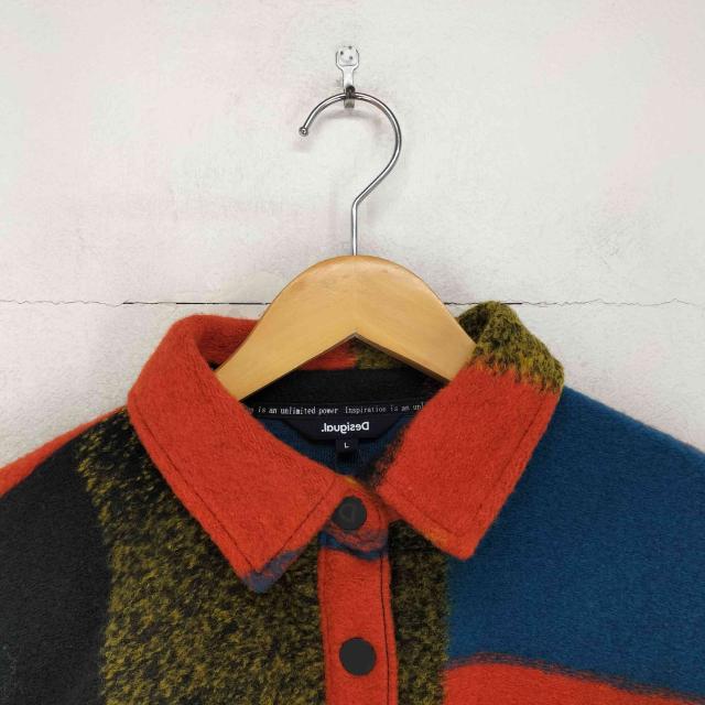 Desigual(デシグアル) 2WAYエアメルトンウールトレンチコート レディース import：L 【中古】【ブランド古着バズストア】_2