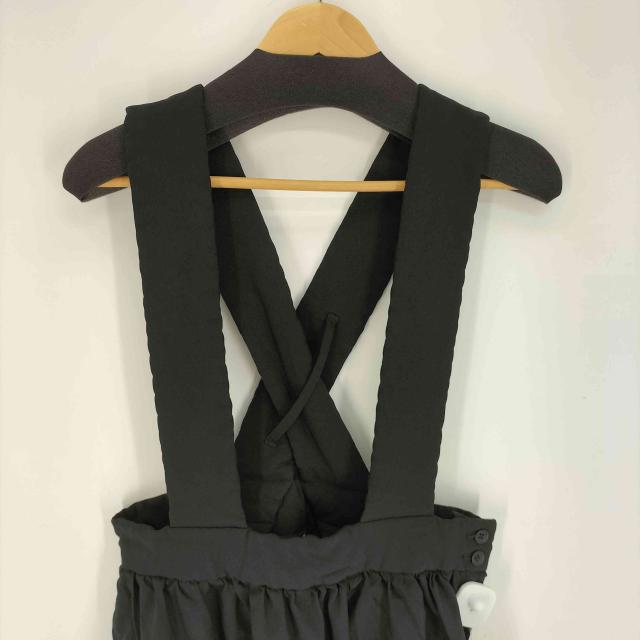 BLACK COMME des GARCONS(ブラックコムデギャルソン) AD2014 14AW ポリ縮絨 キュロット ジャンプスカート レディース JPN：XS 【中古】【ブランド古着バズストア】_2