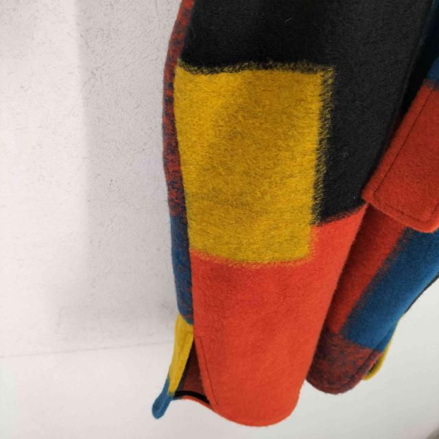 Desigual(デシグアル) 2WAYエアメルトンウールトレンチコート レディース import：L 【中古】【ブランド古着バズストア】_4