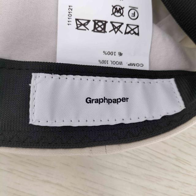 Graphpaper(グラフペーパー) Boiled Wool 6 Panel Cap ボイルド ウール 6パネル キャップ メンズ ONE SIZE 【中古】【ブランド古着バズストア】_5