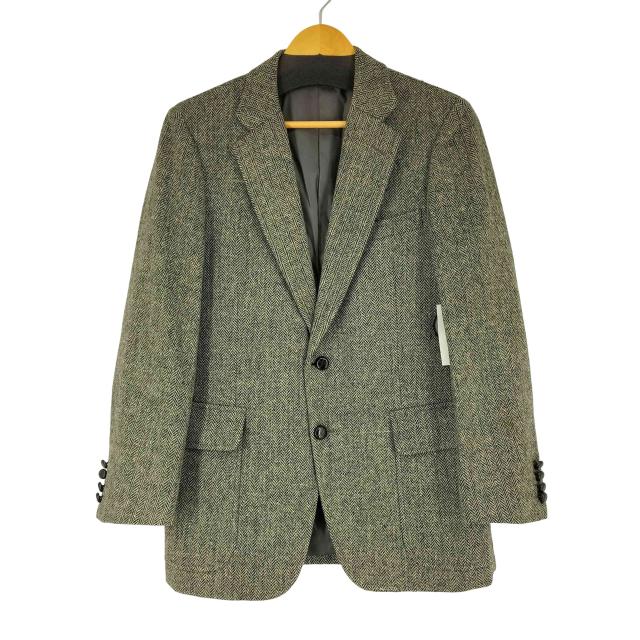 BURBERRYS(バーバリーズ) ヘリンボーン ウール テーラードジャケット メンズ 表記無 【中古】【ブランド古着バズストア】