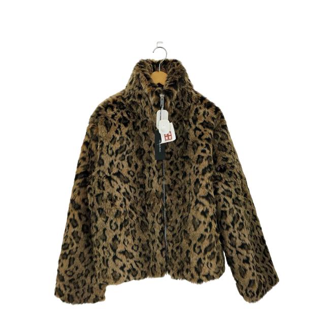 USED古着(ユーズドフルギ) {{NO MASS PROD}} LEOPARD FUR JACKET domestic メンズ M【中古】【ブランド古着バズストア】