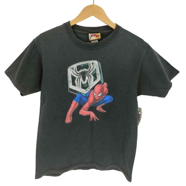 USED古着(ユーズドフルギ) アメコミ キャラクター プリント S/S クルーネック Tシャツ メンズ import：XL 【中古】【ブランド古着バズストア】
