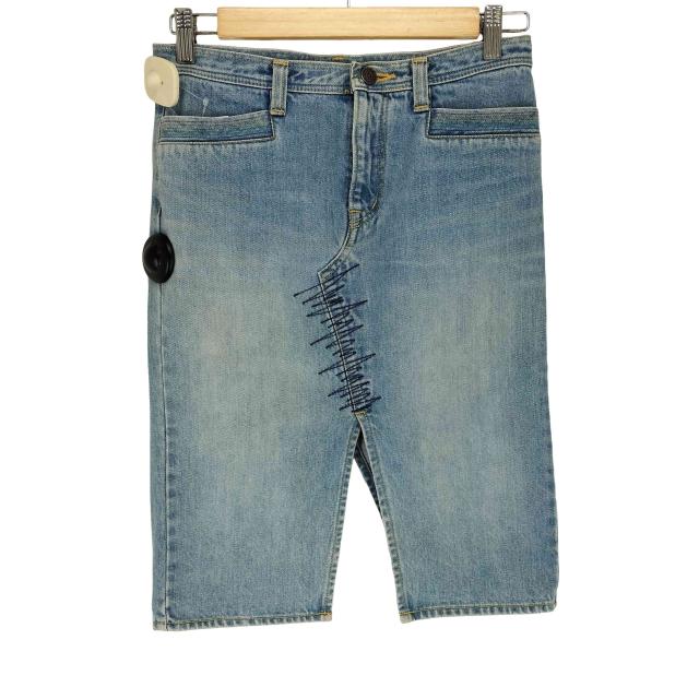 HYSTERIC GLAMOUR(ヒステリックグラマー) 両面スリットデニムスカート Y2K レディース  S【中古】【ブランド古着バズストア】