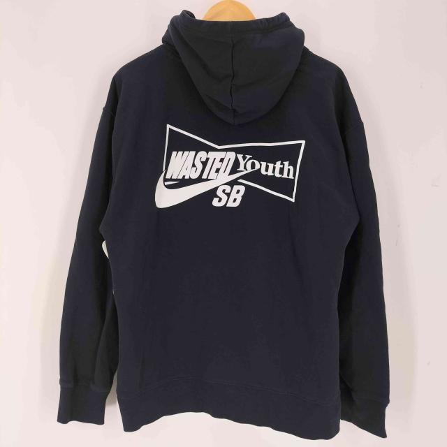 メンズ ウェイステッドユース WASTED YOUTH ロゴプリント プルオーバー