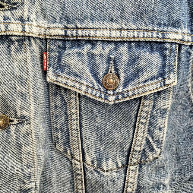 Levis(リーバイス) 80s 88年製 70503 ユーロモデル 3rd デニムジャケット メンズ JPN：M 【中古】【ブランド古着バズストア】_3