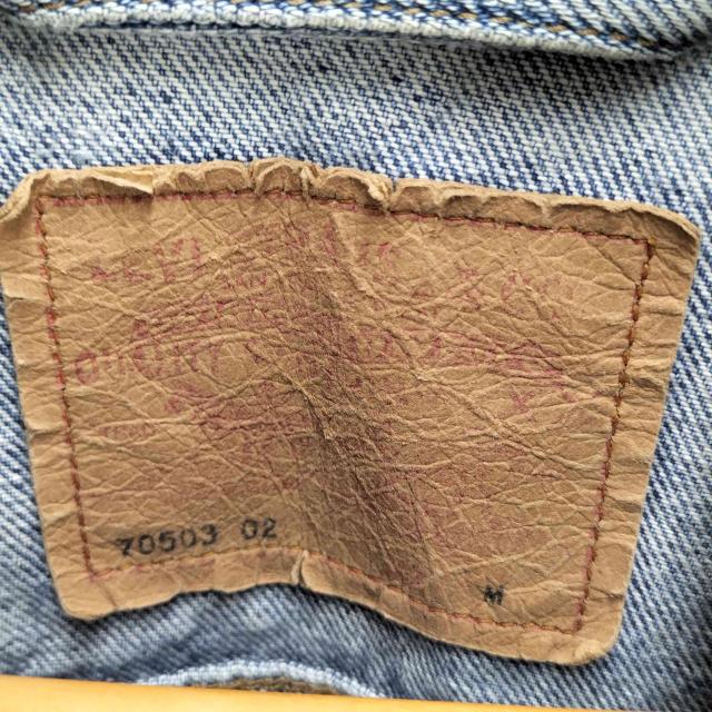 Levis(リーバイス) 80s 88年製 70503 ユーロモデル 3rd デニムジャケット メンズ JPN：M 【中古】【ブランド古着バズストア】_5