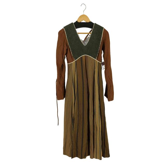 FUMIE=TANAKA(フミエタナカ) patch long one-piece2 レディース FUMIE=TANAKA(フミエタナカ) patch long one-piece2 レディース