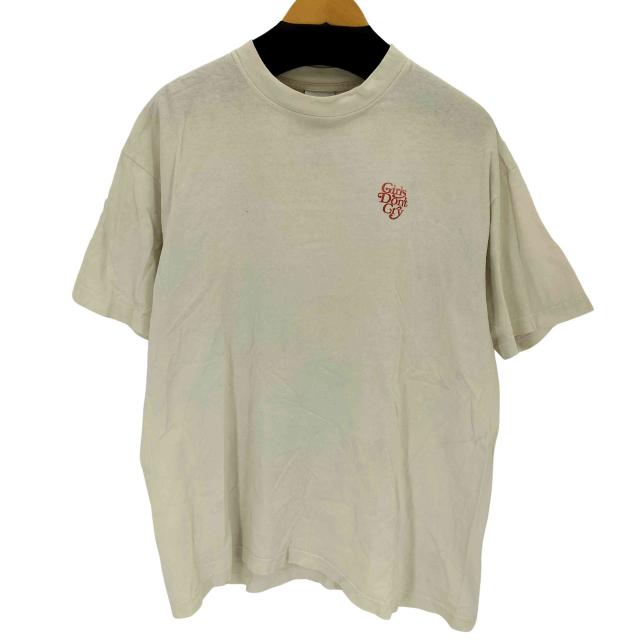 Girls Don’t Cry(ガールズドントクライ) ロゴプリントクルーネックTシャツ メンズ JPN：L 【中古】【ブランド古着バズストア】