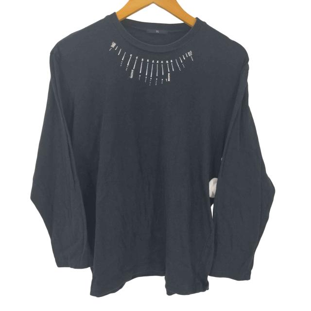 Ys(ワイズ) 12AW 模様 プリント L/S Tシャツ レディース 表記無 【中古】【ブランド古着バズストア】