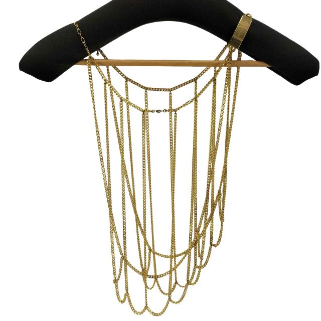 FUMIE＝TANAKA(フミエタナカ) chain shoulder nec レディース 表記無 【中古】【ブランド古着バズストア】