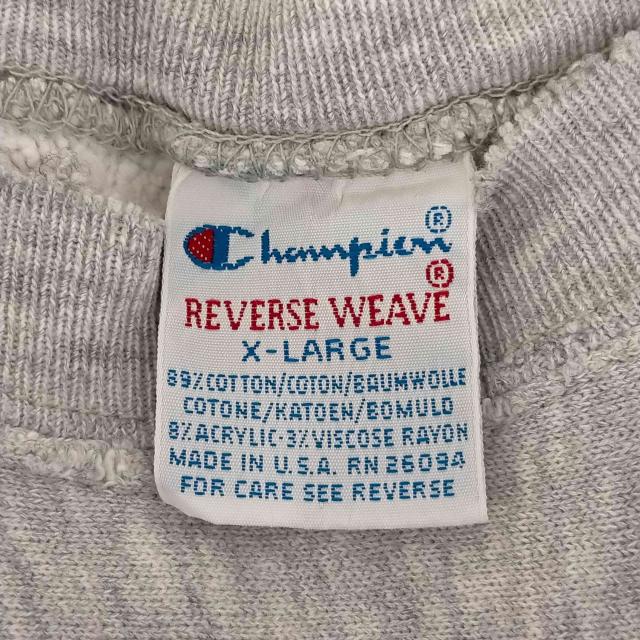 Champion(チャンピオン) 90S USA製 刺繍タグ reverse weave caldwell