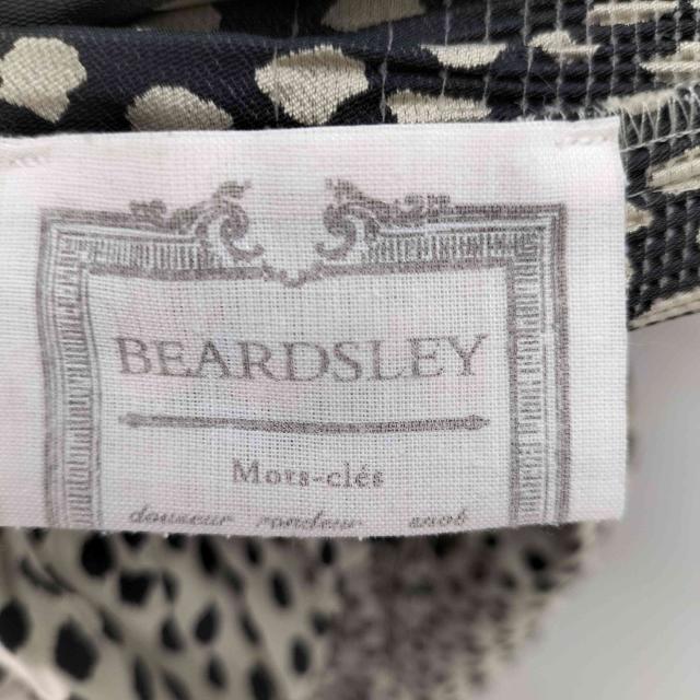 パンツ 「BEARDSLEY」レオパードジャガードキュロット