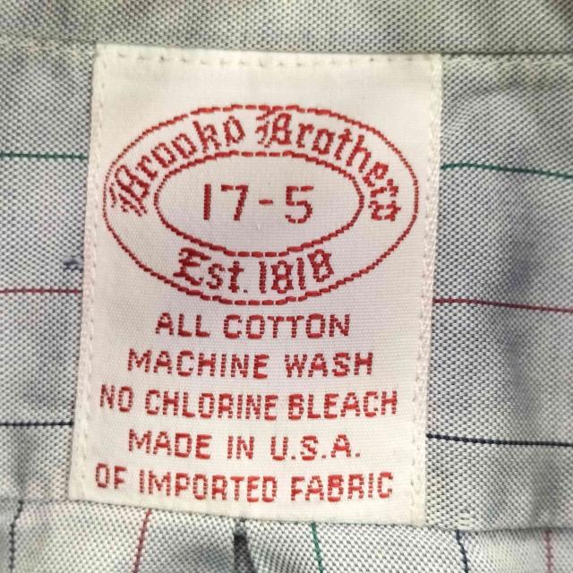 BROOKS BROTHERS(ブルックスブラザーズ) 90s USA製 BD ストライプ柄 シャツ メンズ 17-5【中古】【ブランド古着バズストア】_5