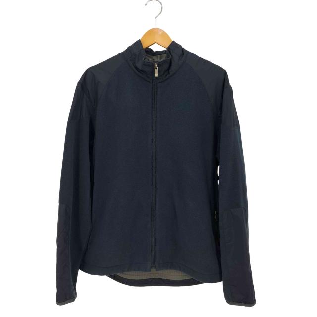 Zegna sport(ゼニアスポーツ) ナイロン切替 ジップアップ フリースジャケット メンズ import：XL 【中古】【ブランド古着バズストア】