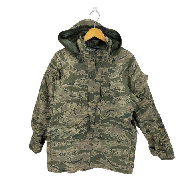 U.S. AIR FORCE(ユーエスエアーフォース) UAF USA製 09年納品 米軍実品 APECS デジタルタイガーカモ 迷彩柄 ミリタリージャケット メンズ  S【中古】【ブランド古着バズストア】
