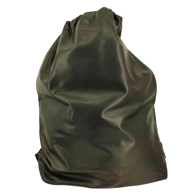 discord Yohji Yamamoto(ディスコードヨウジヤマモト) Drawstring leather Backpack メンズ 表記無 【中古】【ブランド古着バズストア】
