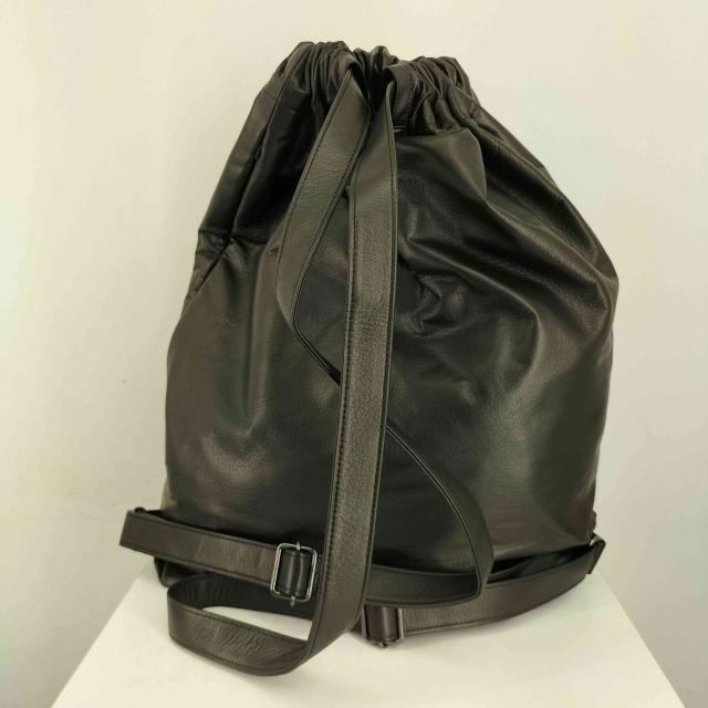 discord Yohji Yamamoto(ディスコードヨウジヤマモト) Drawstring leather Backpack メンズ 表記無 【中古】【ブランド古着バズストア】_2