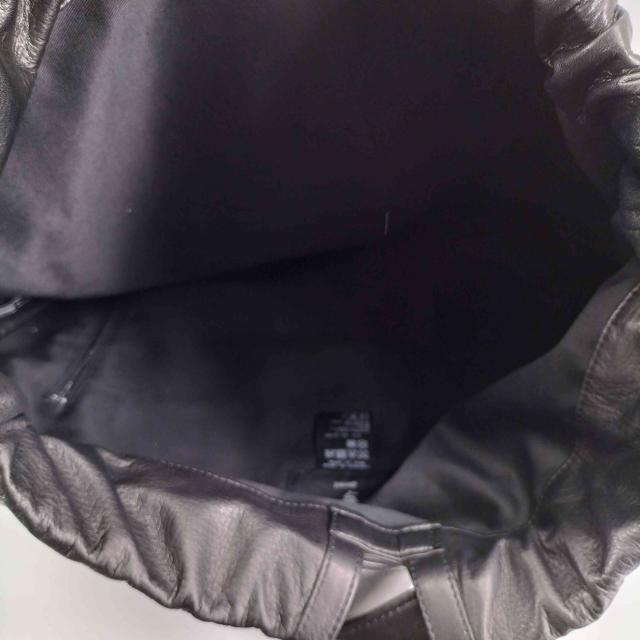 discord Yohji Yamamoto(ディスコードヨウジヤマモト) Drawstring leather Backpack メンズ 表記無 【中古】【ブランド古着バズストア】_4