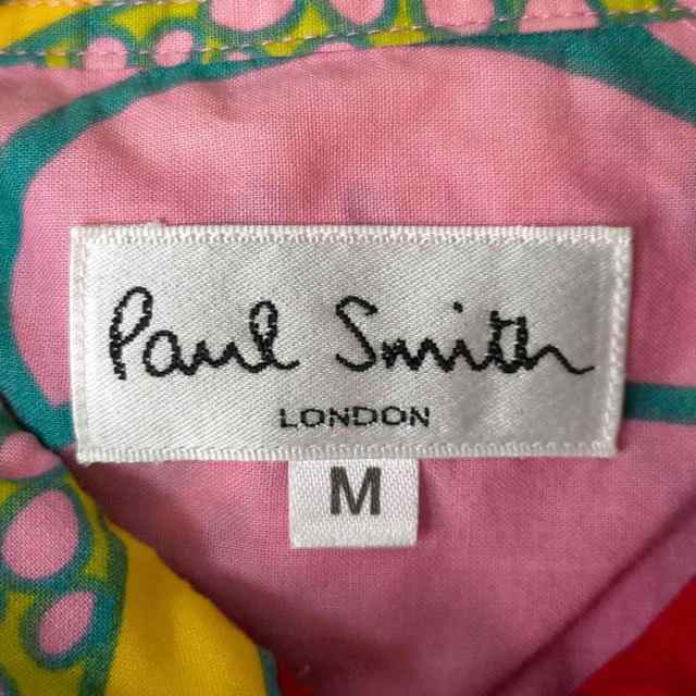 Paul Smith(ポールスミス) 総柄L/Sシャツ メンズ M【中古】【ブランド