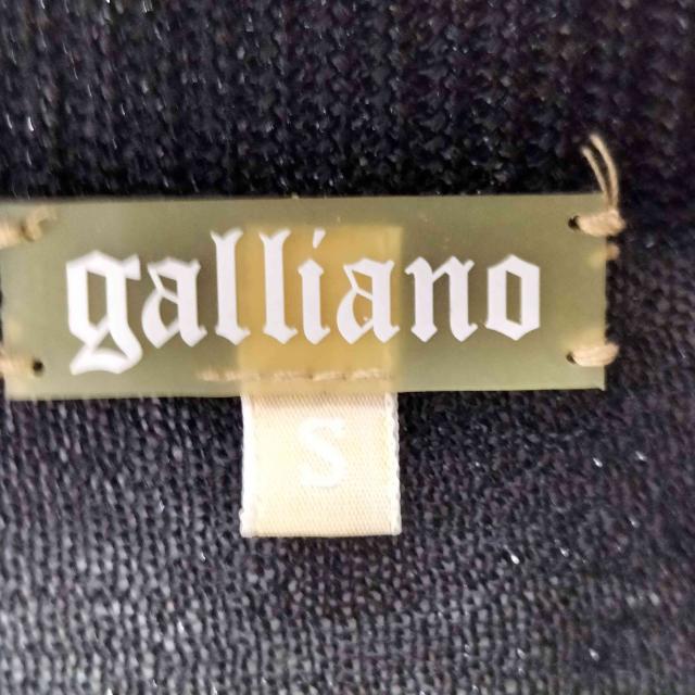 JOHN GALLIANO(ジョンガリアーノ) 00S 変形 フラワー スパンコール ローゲージ ラメ Vネック ニット レディース import：S 【中古】【ブランド古着バズストア】_5