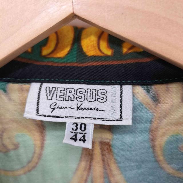 VERSUS(ヴェルサス) イタリア製 バロック柄 比翼 シャツ メンズ  30 / 44【中古】【ブランド古着バズストア】_5
