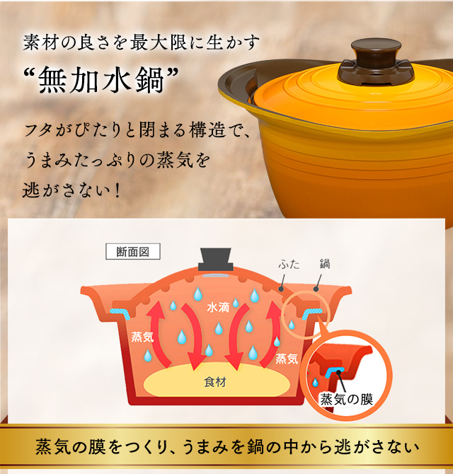 鍋 両手鍋 24cm Ih 無加水鍋 浅型 Ih対応 無油調理 Ihヒーター Ih対応 調理器具 素材 うまみ 旨み 水分 24cm かわいい 可愛い おしゃれ の通販はau Pay マーケット 暮らし健康ネット館