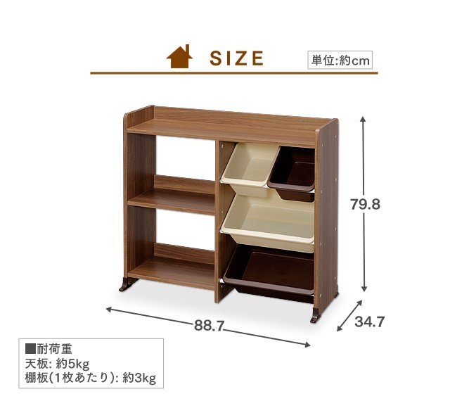 限定価格 トイハウスラック 収納ラック 本棚 おもちゃ箱 ラック キッズ 収納 おもちゃ 本棚 かご お片付け 知育 知育玩具 子供 こどもの通販はau Pay マーケット アイリスプラザ Au Payマーケット店