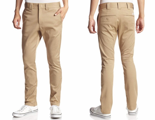 Dickies ディッキーズ パンツ メンズ レディース Stretch Narrow Workpants ストレッチ ナローパンツ チノパン  ワークパンツ WD5882｜au PAY マーケット