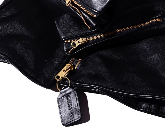 VANSON バンソン ライダースジャケット レザーライダース B メンズ