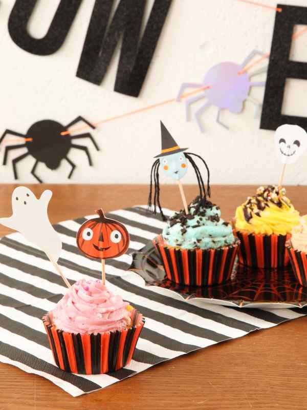 Merimeri ハロウィンカップケーキキット ハロウィン ハロウィン雑貨 デコレーション デコグッズ 飾り 装飾品 パーティーの通販はau Pay マーケット マタニティ授乳服とベビー服のangeliebe Au Pay マーケット店