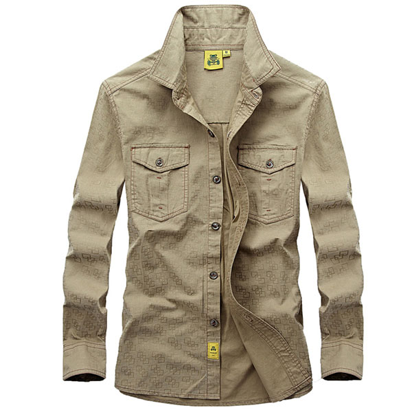 スリムカジュアル ミリタリー シャツ メンズ 長袖シャツ カジュアル アーミーシャツ メンズファッション スリムカジュアルシャツ きれいの通販はau Pay マーケット Pochitto