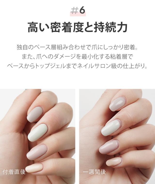 韓国ブランドedgeu エッジユー 自分でできるネイルシール ジェルネイル キット カラージェル セルフネイル ペディネイル 足ネイルの通販はau Pay マーケット Fashionletter