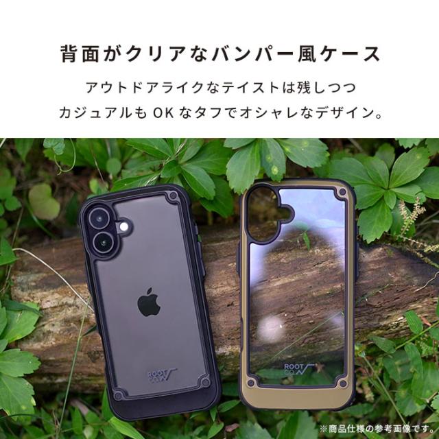 ROOT CO. iPhone17 ケース GRAVITY Shock Resist Tough & Basic Case