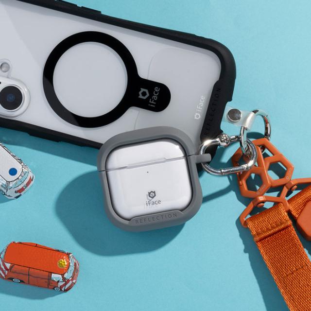 公式】iFace AirPods Pro3 / AirPods4 ケース Reflection