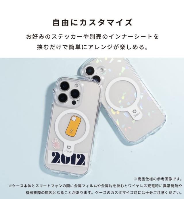 公式】iFace MagSafe対応 iPhone17e クリアケース Look in Clear