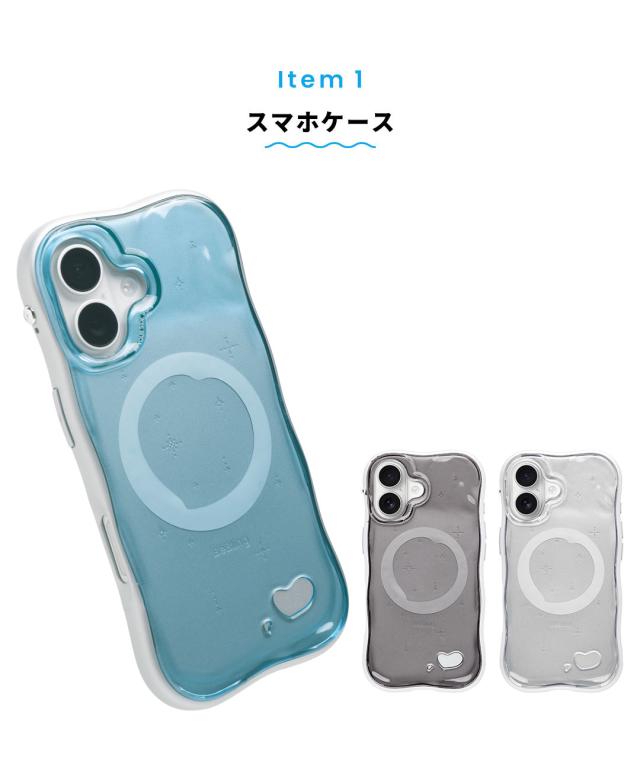 【4点セット】BeBling 2 MagSafe 対応 iPhoneケース 公式】iFace BeBling Aero 4点セット MagSafe対応 iPhone18Proケース