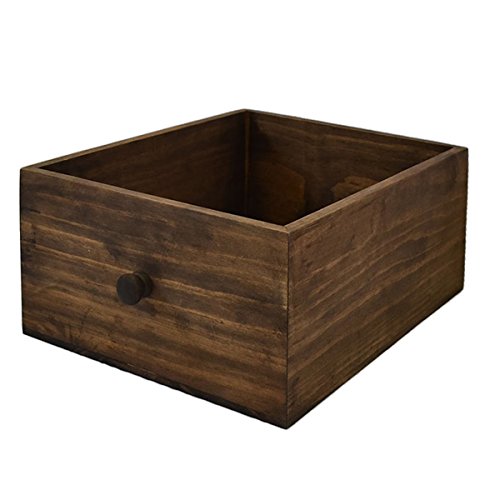 収納ボックス 大 270×340×142mm SEED ブルックリンスタイル専用 アンティーク ヴィンテージ 木製の通販は 6,106円