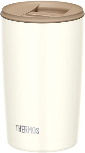 サーモス 真空断熱タンブラー フタ付き 400ml ホワイト JDP-400 WHの通販は 9,200円