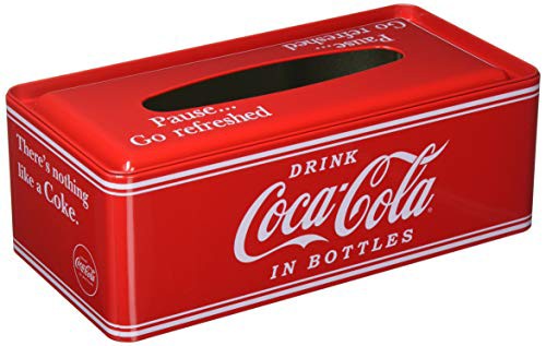 コカコーラ(Coca Cola) ティッシュケース・ホルダー 赤 9×26×13cm Coca