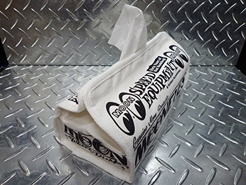 キャンバス ティッシュカバー ムーンアイズ（ホワイト）ティッシュボックス ティッシュケース ティッシュ お洒落の通販は