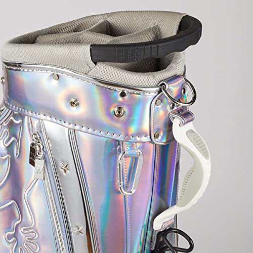 WINWIN STYLE ウィンウィンスタイル LIZARD Hologram CART BAG LEM カートバッグ CB-505 SV【リザードホログラム モデル】