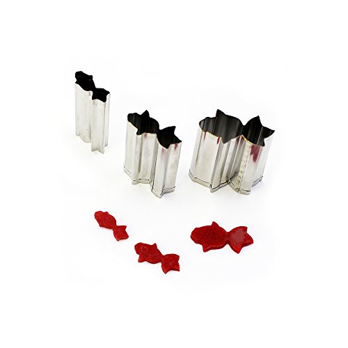 たかもりの生抜 金魚型・3サイズセット 【小さいサイズの抜型/野菜抜】 ［和食・和菓子・洋菓子・お弁当］の通販は 6,100円