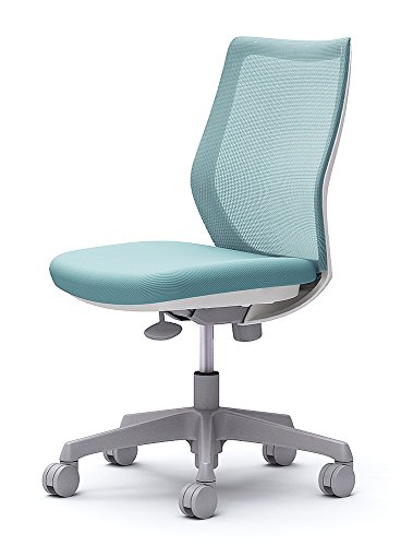 オカムラ オフィスチェア CG-M 肘なし メッシュタイプ ホワイトフレーム セージ CG11WR-FZK6 チェアのみの通販は 52,600円