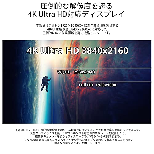 JAPANNEXT 31.5インチ VAパネル搭載 4K解像度（3840x2160）液晶モニター JN-V315UHDR HDMI DP PIP/PBPの通販は